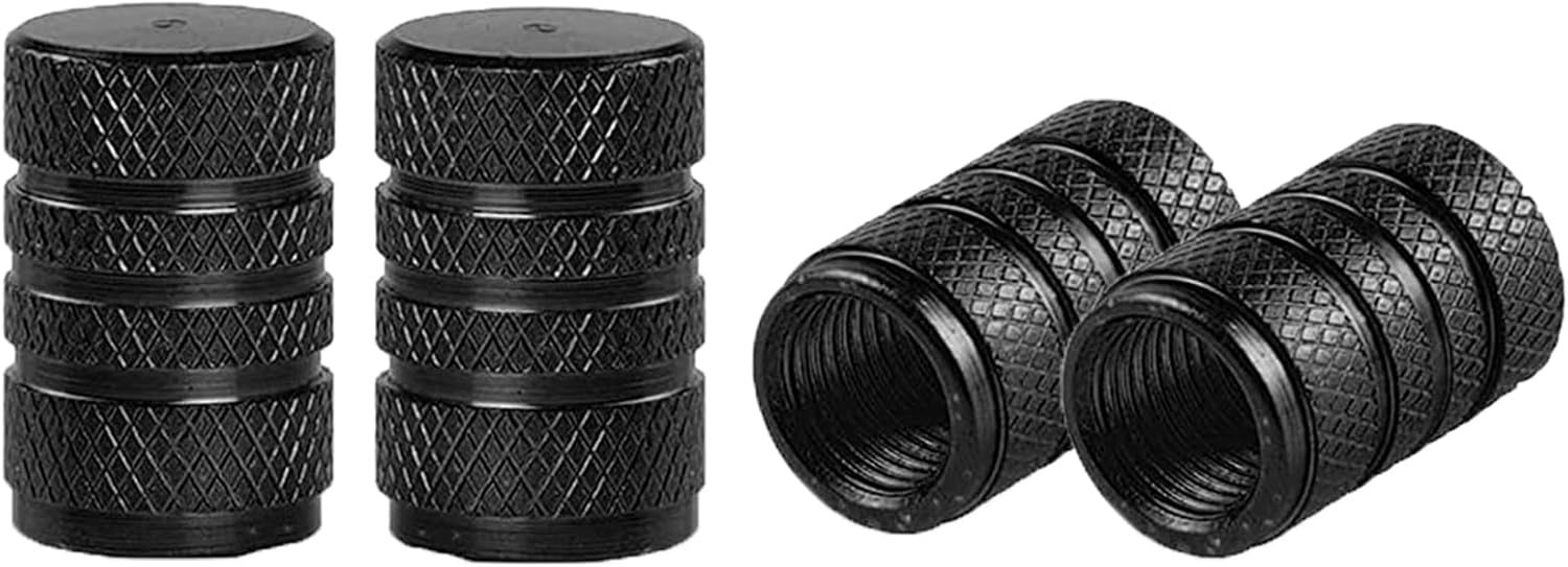Foncnci Tire Valve Stem Caps, Durable Aluminium Alloy Tire