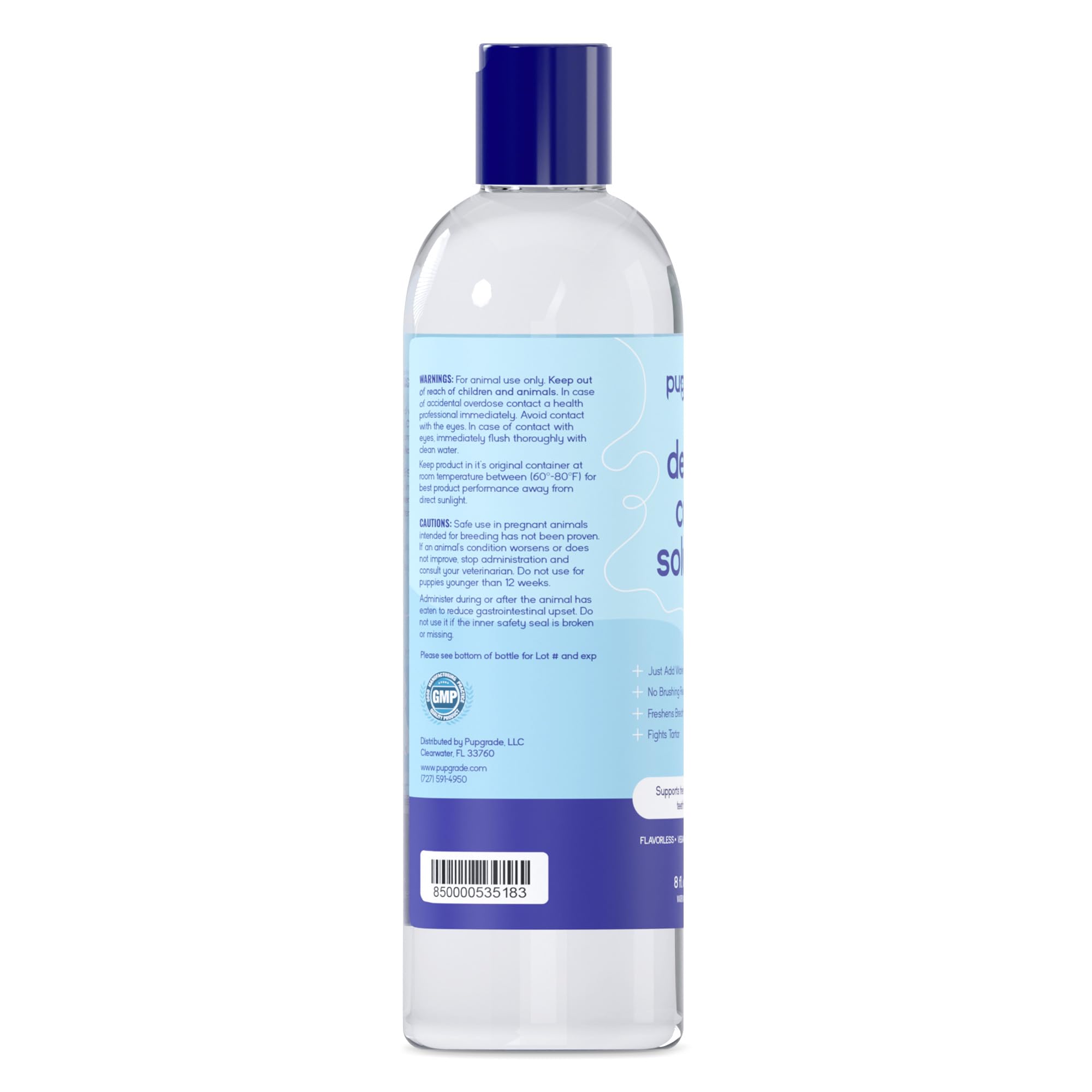 PupGrade Dental Care Water Additive Solution - Advanced Oral Care for Dogs - Dental Rinse for Fresh Breath to Fight Against Bad Breath, Plaque, and Tartar - image 2
