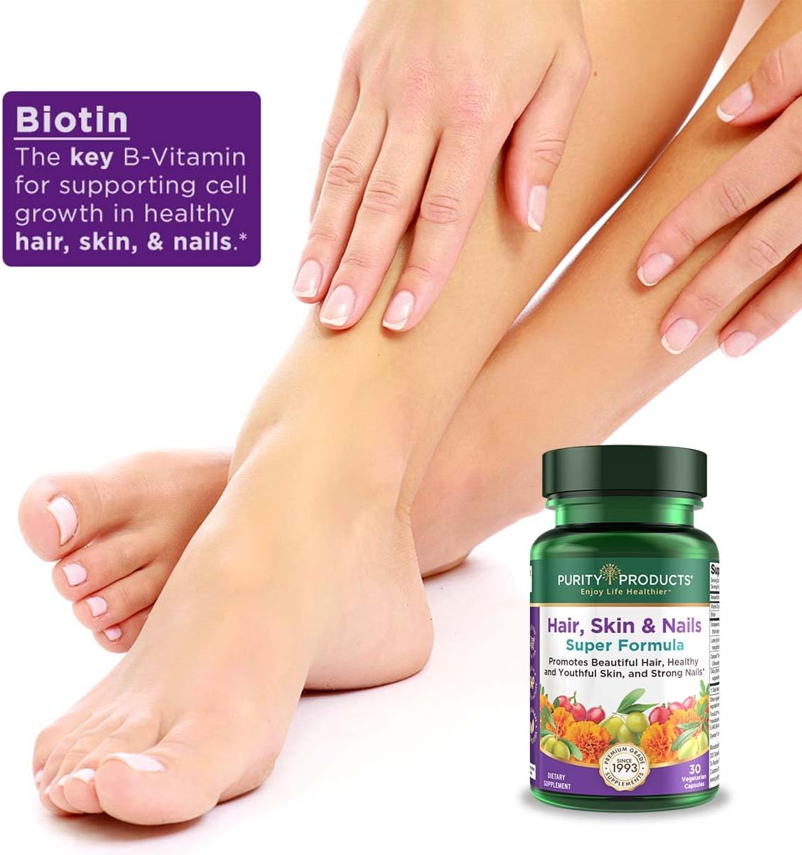 Purity Products - Hair, Skin and Nails Super Formula,30 Capsules - Image 7