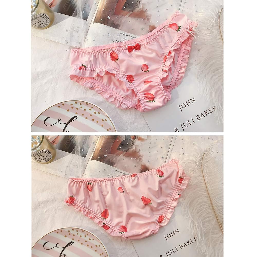 ★AGNEL★ Joy Bikini Panties_Pink Pink Pearl V Slip Bikini Bottom - Gamze Erçel Colleciton