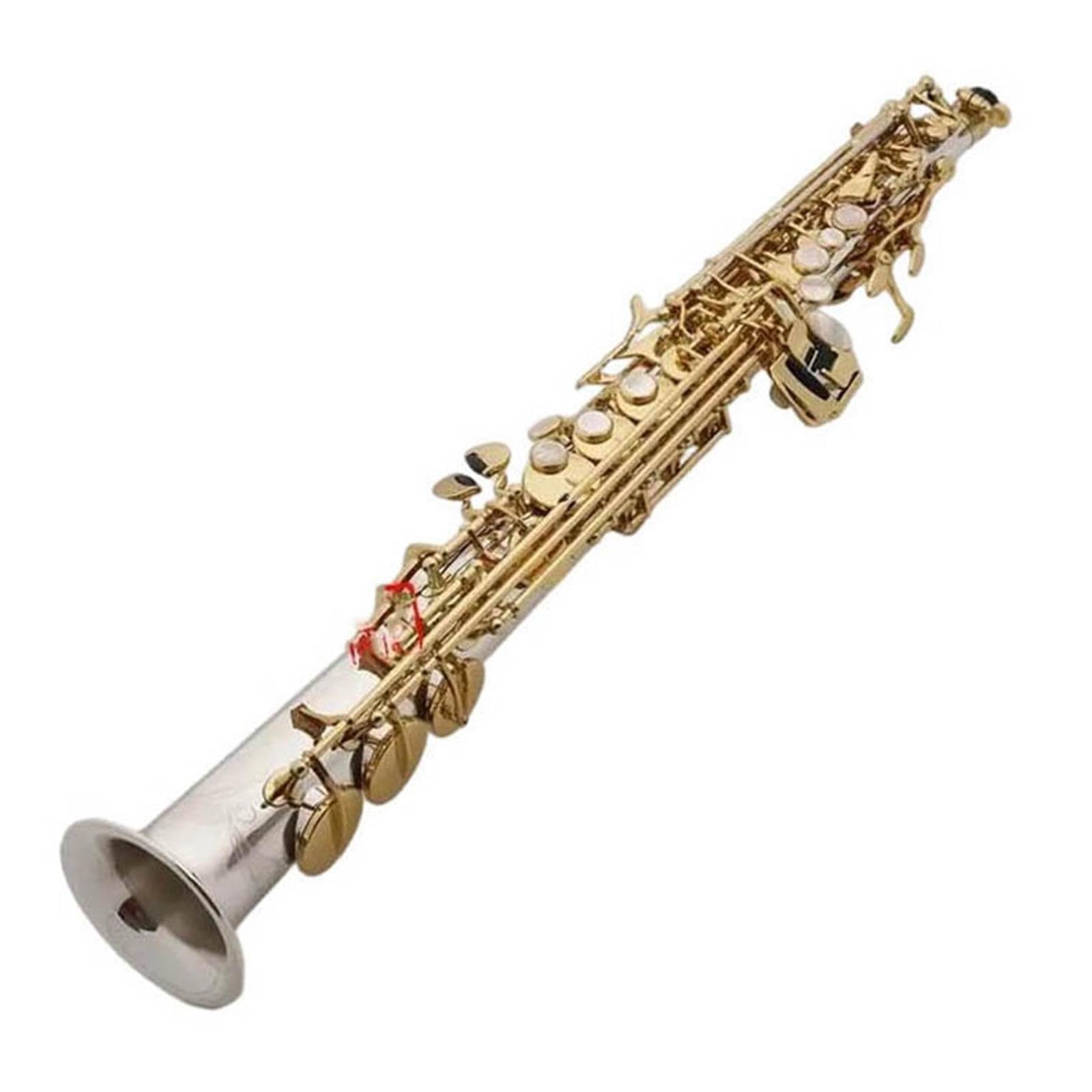 Profesional Saxofón Saxofón Saxophone Si Bemol Plateado