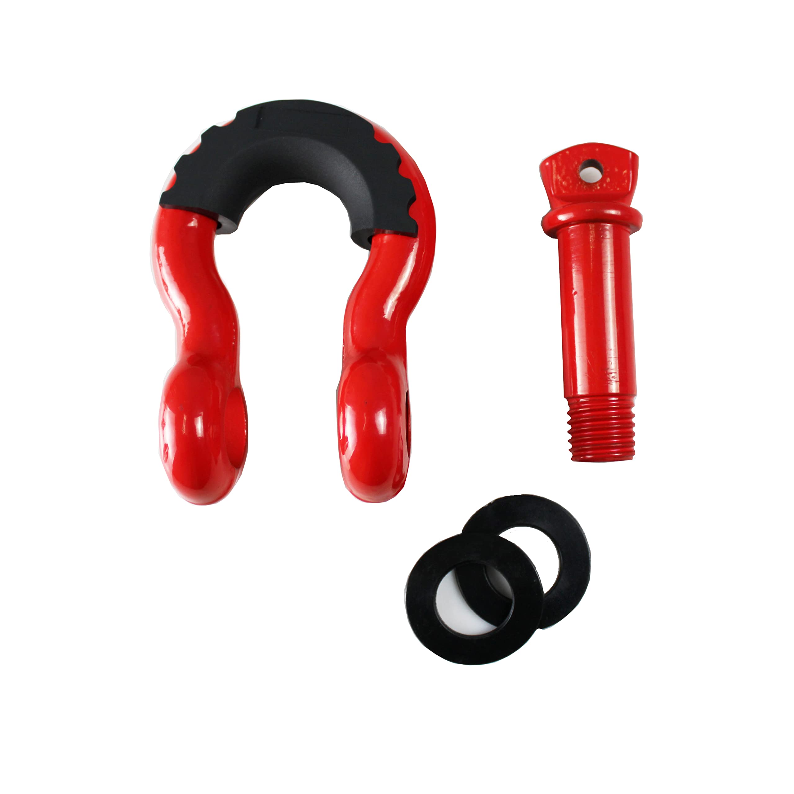 Amazon.co.jp: HFS(R) シャックル 3/4インチ 牽引 2点セット