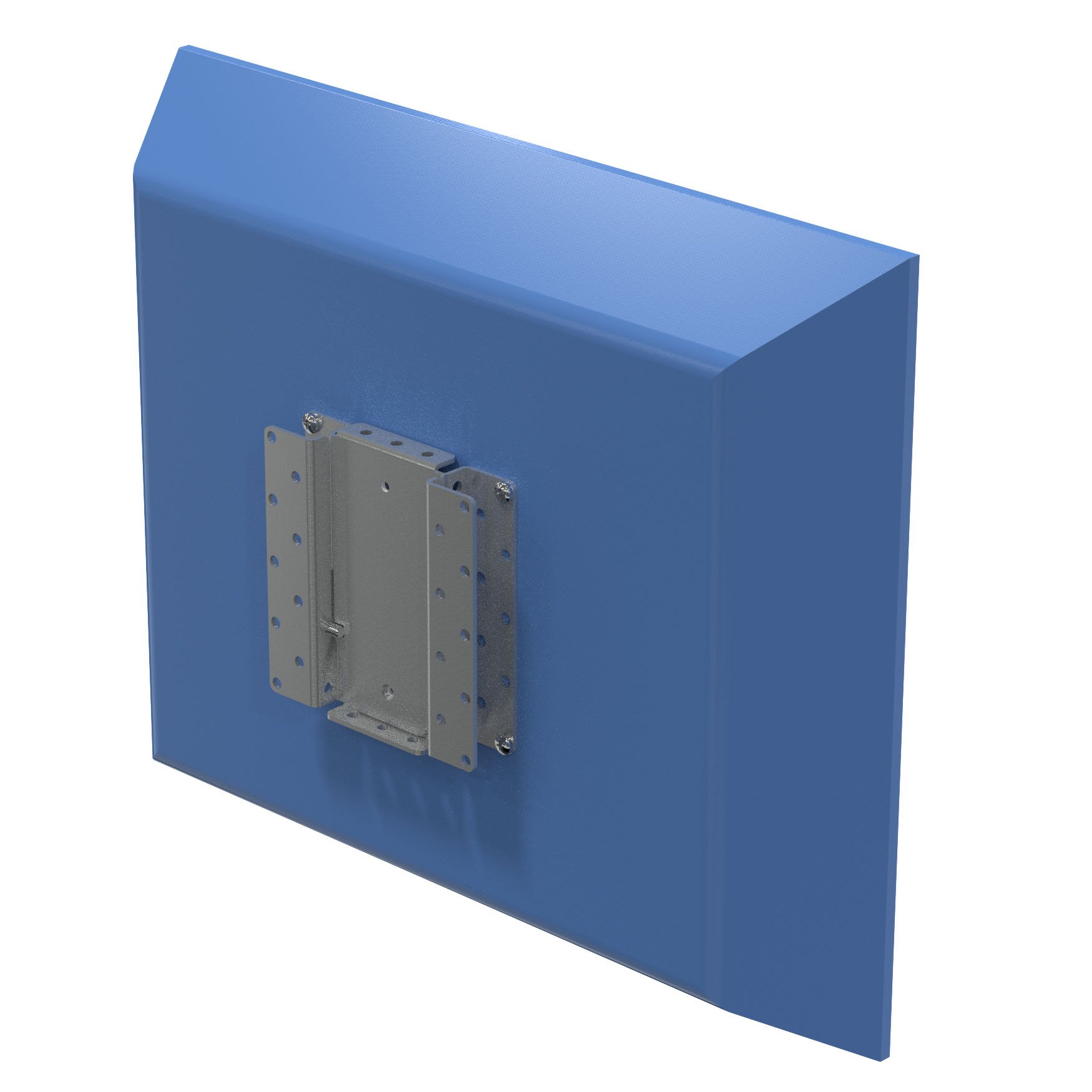 Quick Disconnect Flat Wall Mount for 75/100 VESA Screens (Galvanized)