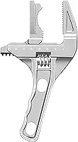Chave ajustável de mandíbula larga | Chave crescente ajustável de 0,5 a 7 cm, ferramentas manuais para encanamento, lixo, freio de bicicleta automotivo, elétrico