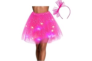 Women's Light Up Tulle Tutu Skirt for Dazzling Evenings