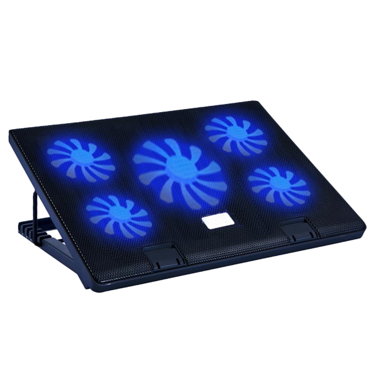Refroidisseur pour Ordinateur Portable Dc5v à 5 Ventilateurs Noir