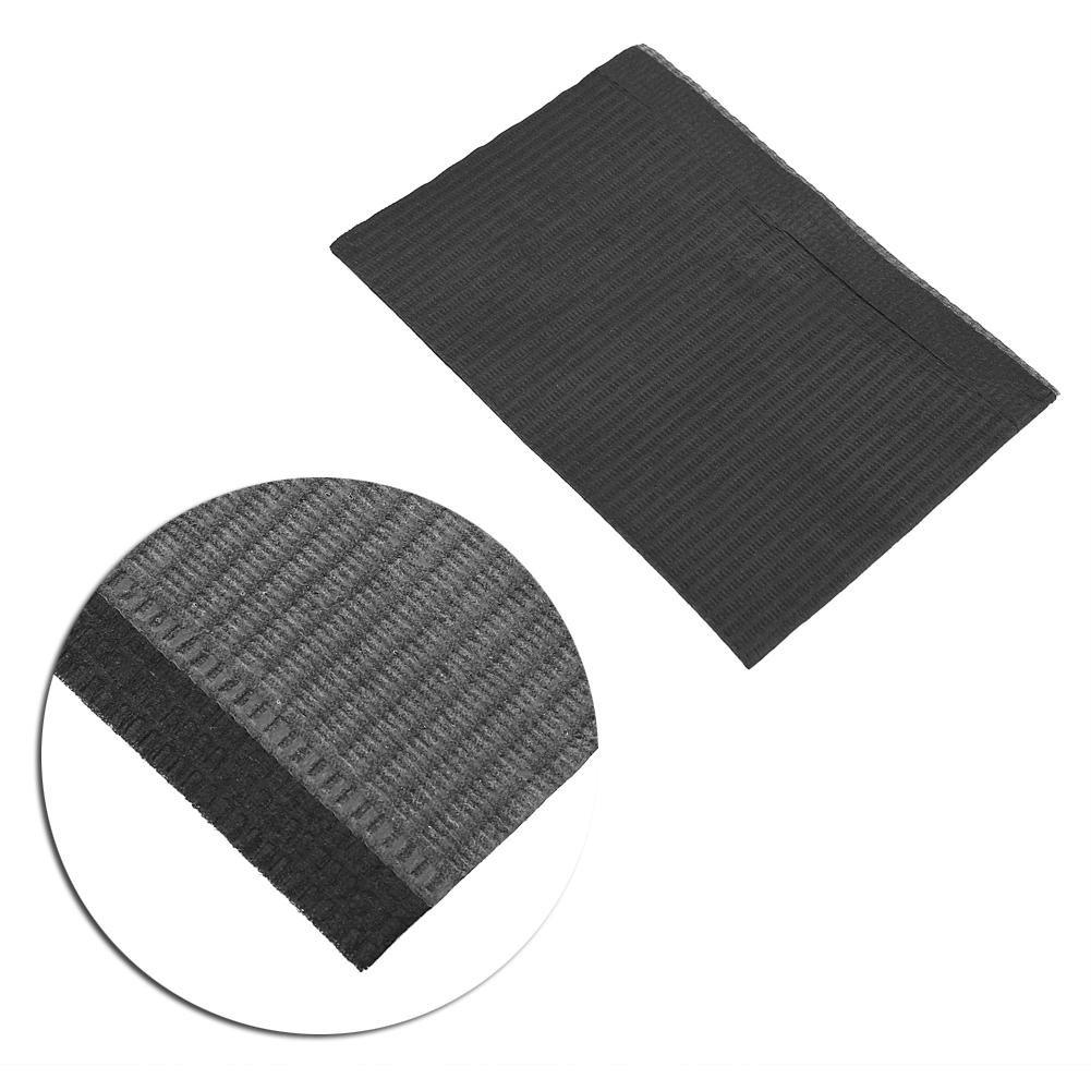 125pcs almohadilla para limpiar tatuajes, paño desechable Manteles de papel impermeables Estera Hojas de doble capa Manteles de papel personales Hojas de estera Accesorios para tatuajes