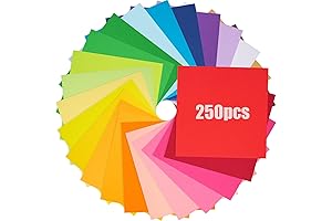 Koogel 500 Sheets Origami Paper for Kids [6 x 6 Inch] -...