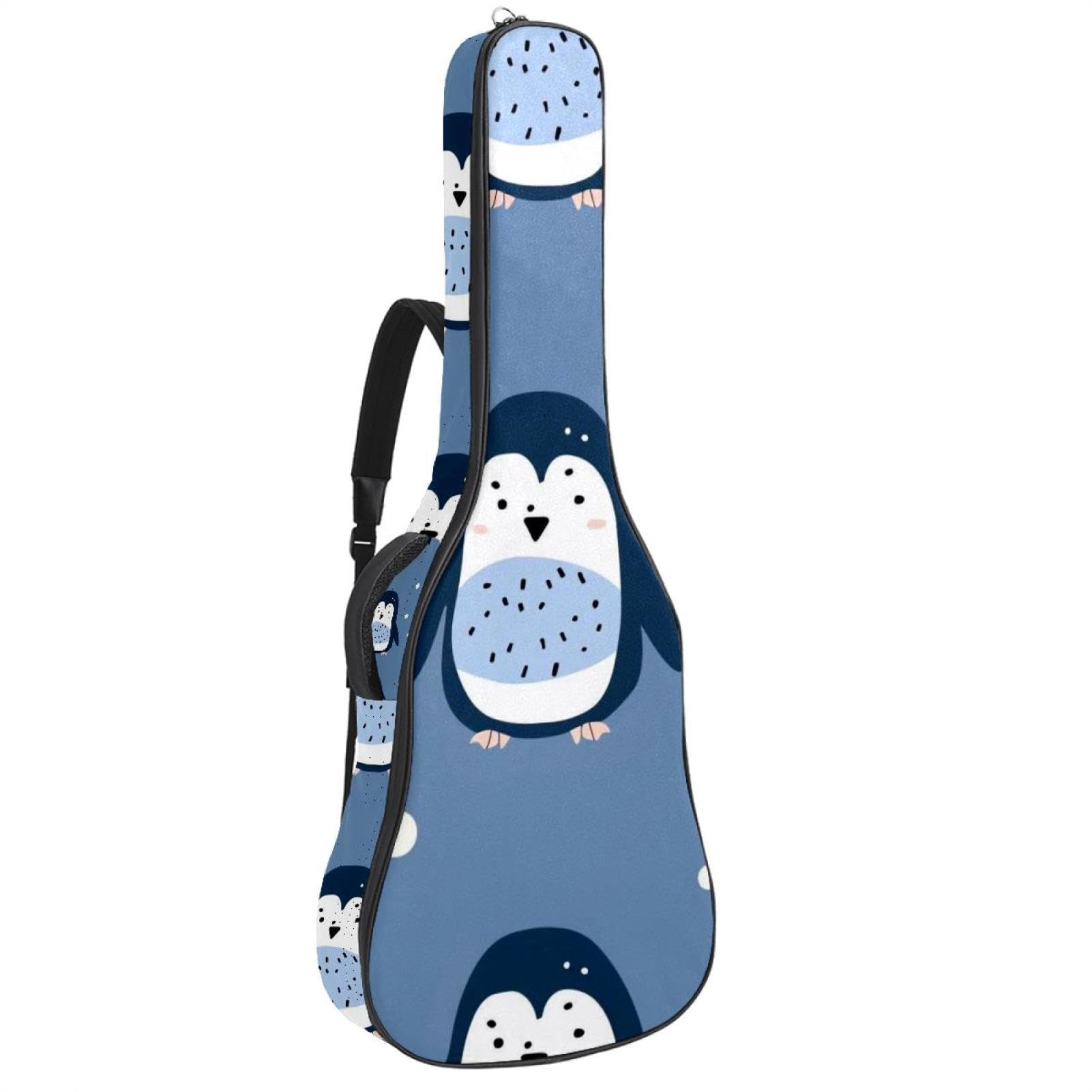 Sac de transport pour guitare basse 101,6 cm imperméable à double bretelle - 8