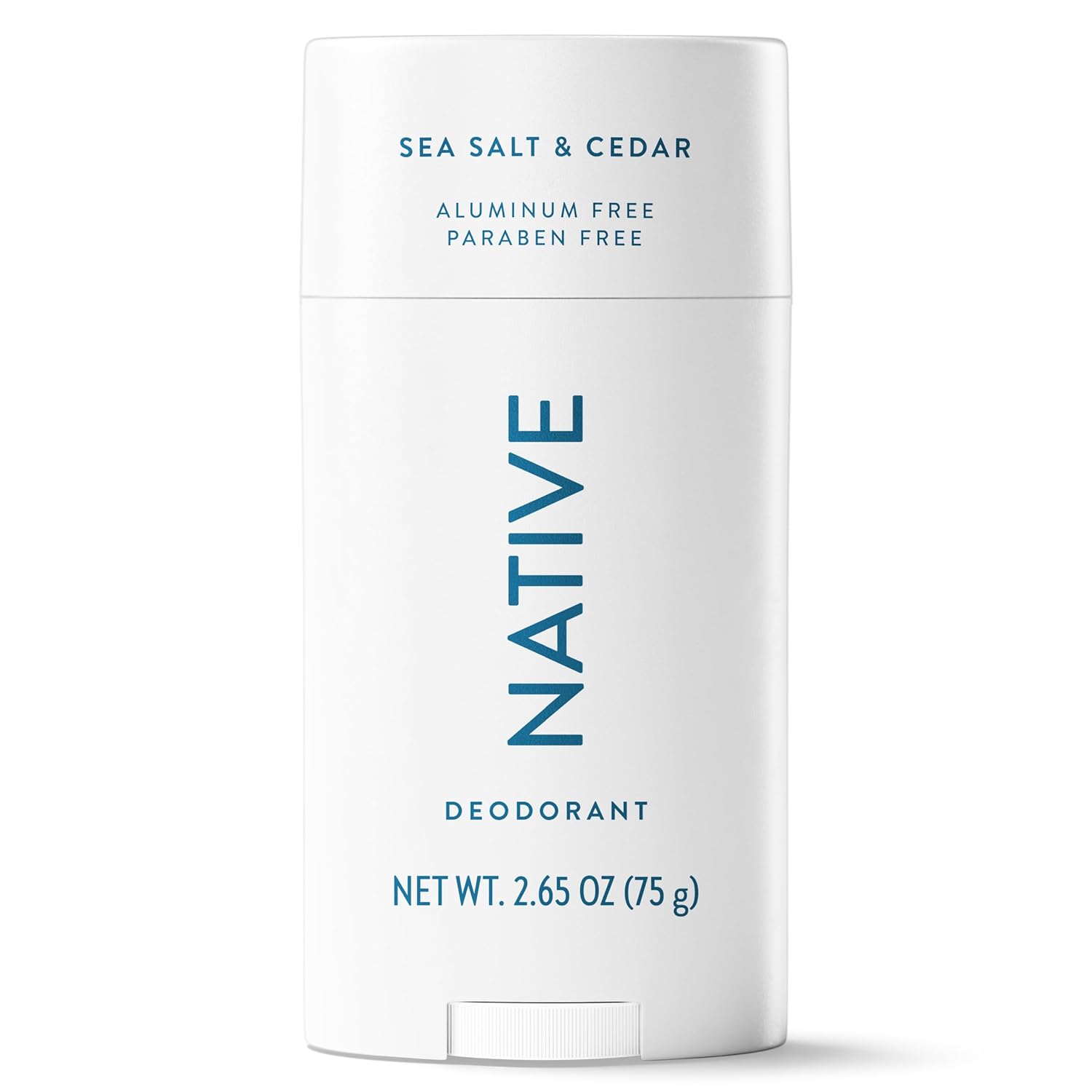 Native Deodorant Contains Naturally Derived Ingredients, 72 Hour Odor Control | Deodorant for Women and Men, Aluminum Free with Baking Soda, Coconut Oil and Shea Butter | Sea Salt & Cedar, 3-Pack