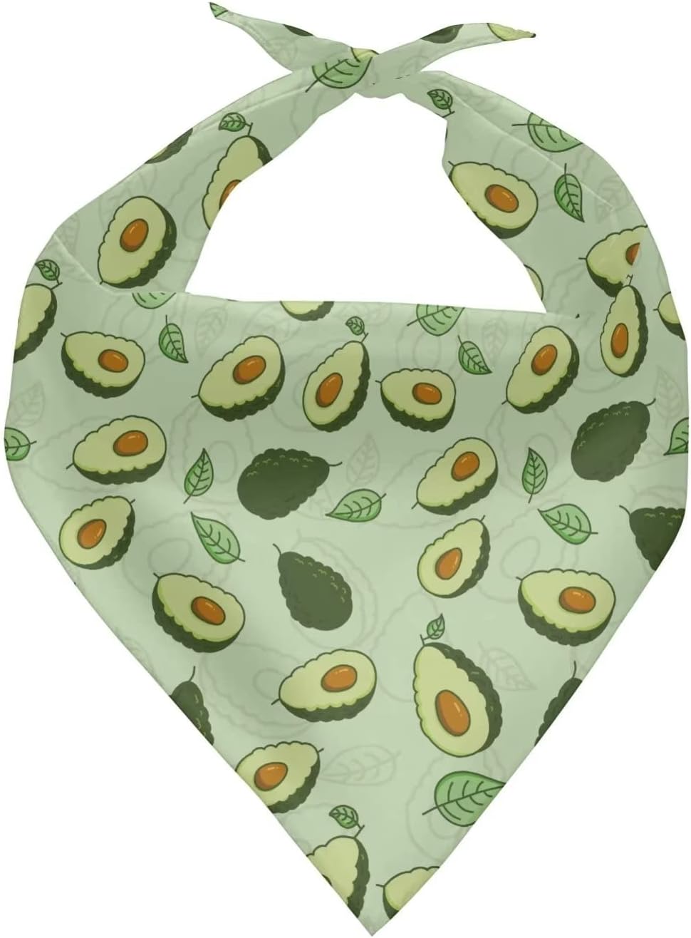 Jeiento Fruit Avocado Dog Bandanas Holiday Dog Pet Bandanas Birthday Gift Accessories Winter Bandanas for Medium Large Dogs Cats