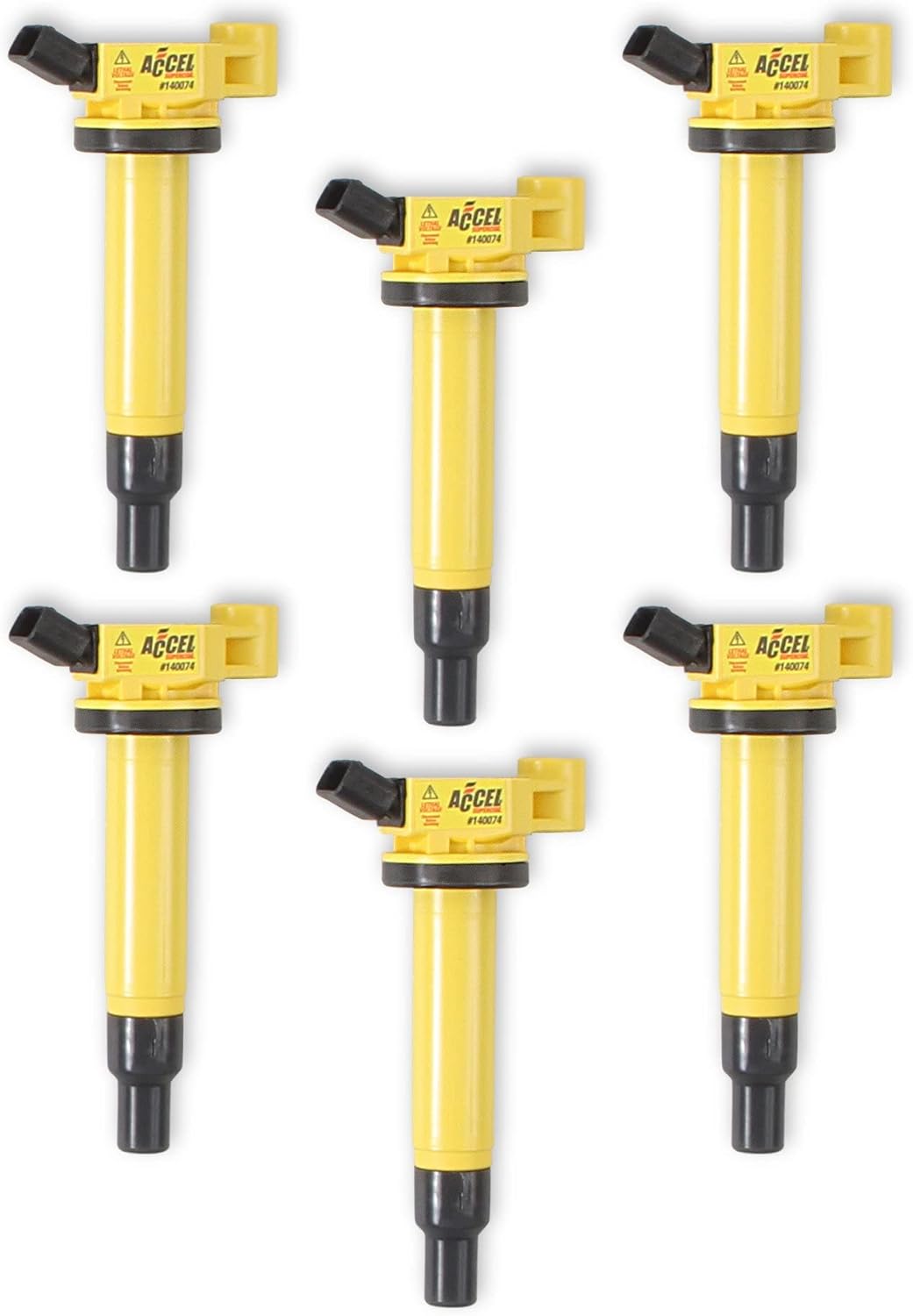 ACCEL 1400746 SuperCoil Ignition Coil 6Pack Automotive