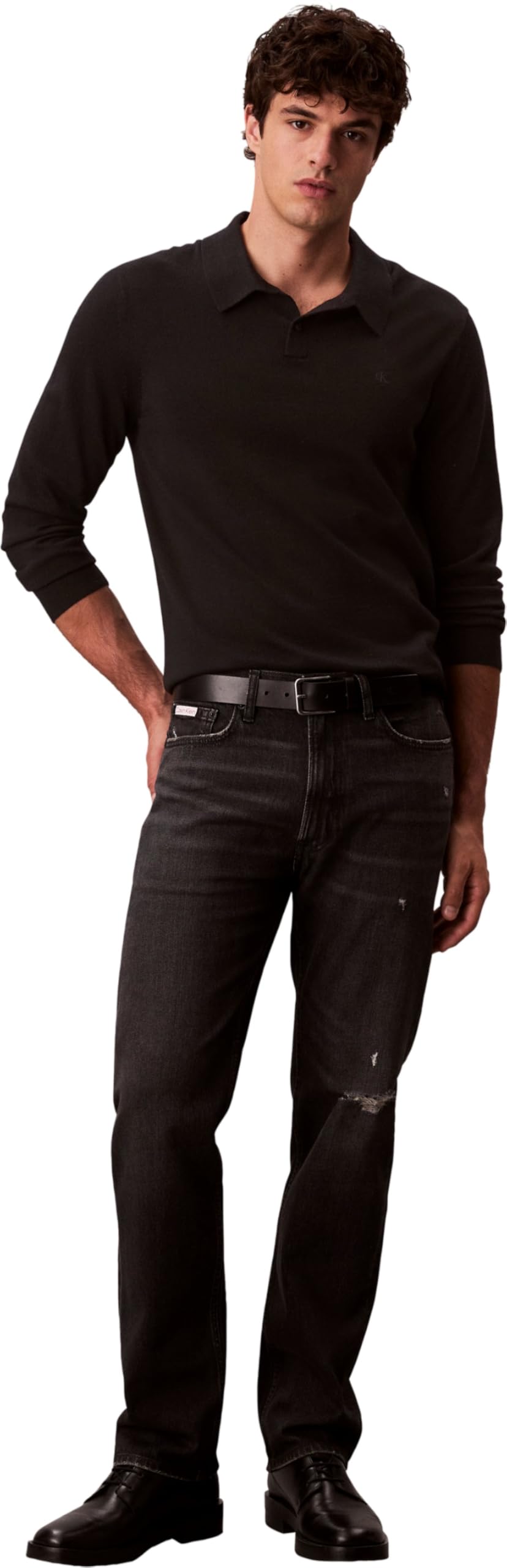 Calvin Klein Herren Jeans Stndrd Strght Washed Cinder Jean Lv04rd720g
