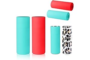 KINBOM 2 Pcs Sublimation Tumblers Sleeve, 20oz Sublimation Sleeve