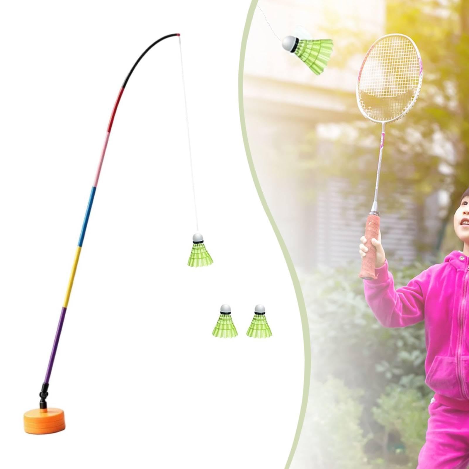 Entrenador de Bádminton con Automático. Dispositivo de Entrenamiento de Bádminton para Exteriores.