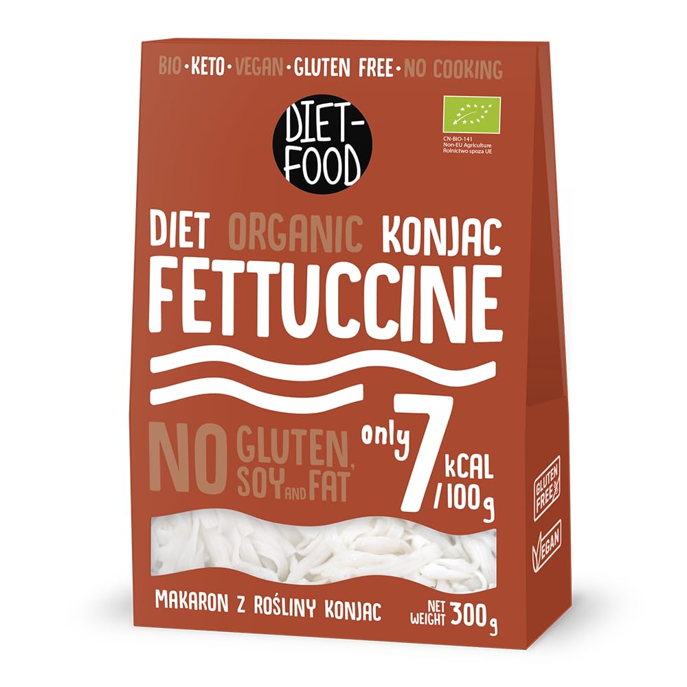 Diet-Food Bio Konjac Fettuccine Nudeln – 300 g