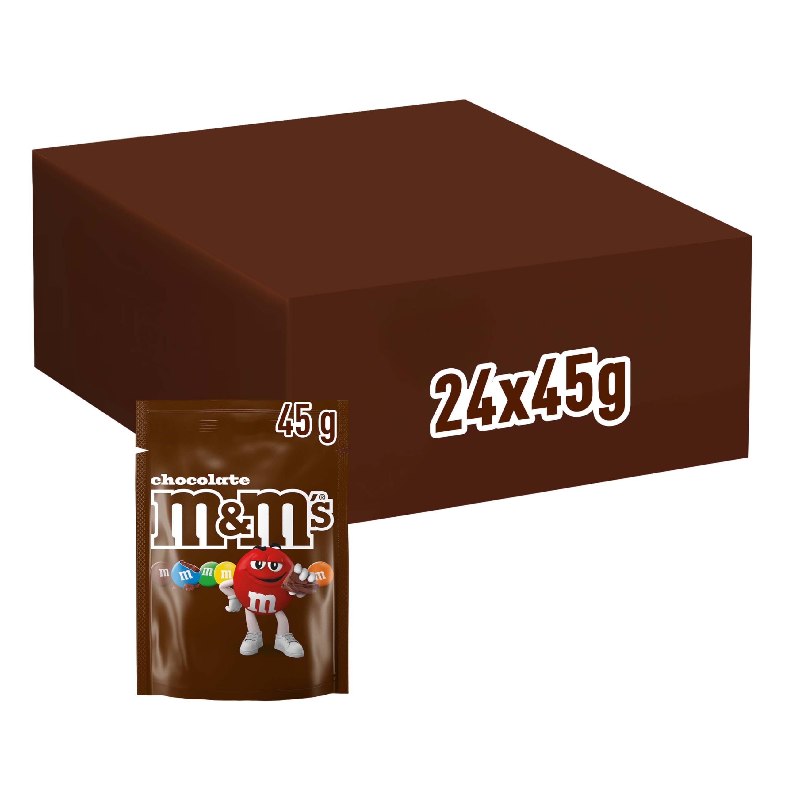 M&M Milk Chocolate Pouch, 45g