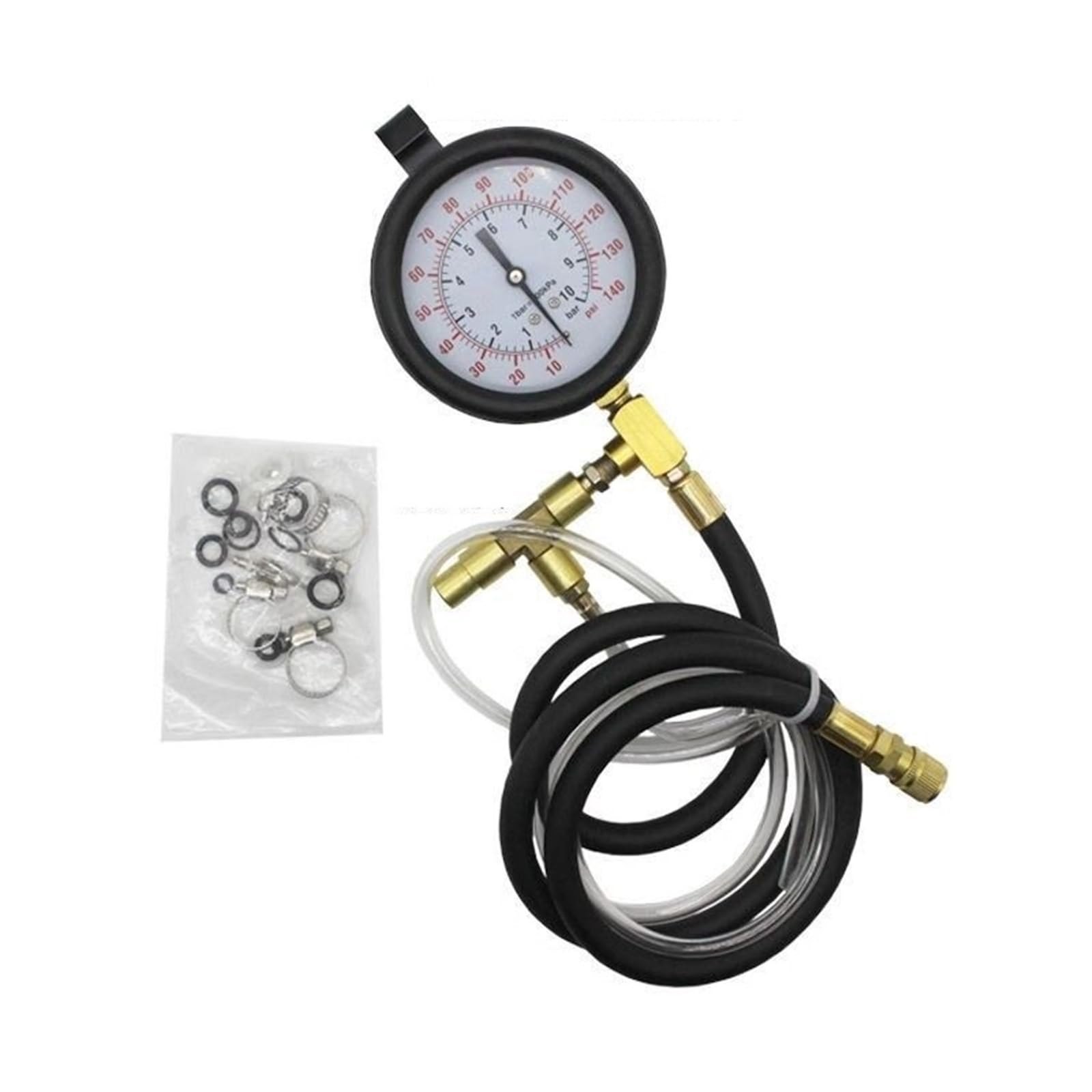 Kit de medidor de presión de combustible Universal, 1 unidad, for vehículos de gasolina(NewTU443)