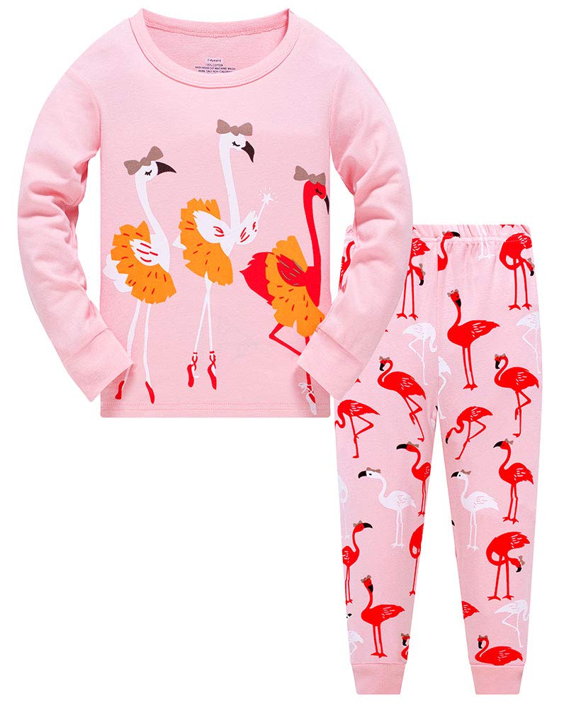 TEDD Girls Christmas Pyjamas Set Toddler Clothes Sleepwear Animal Printed Nightwear Winter Long Sleeve Pjs 2 Piece Outfit Xmas Gift for Kids — view 28