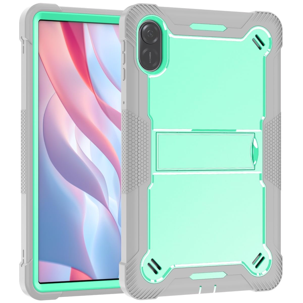 Coque Honor Pad X9 11.5 étui antichoc tablette verte hybride - 8
