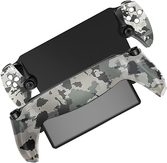 Replacement Shell Plate for P5 Portal DOBEWINGDELOU Front Cover & Back Plates Custom Full Housing Case Cover DIY Handheld Console Faceplate ABS Camouflage