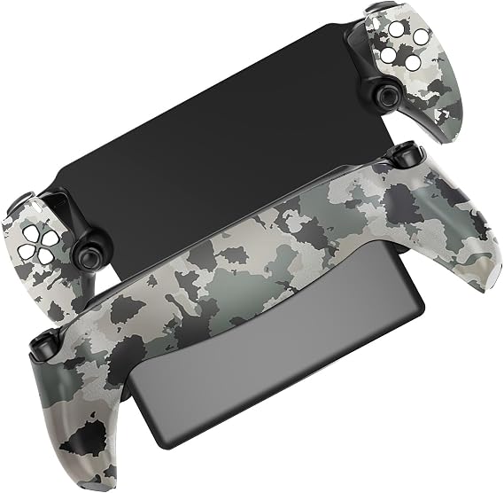 Replacement Shell Plate for P5 Portal DOBEWINGDELOU Front Cover & Back Plates Custom Full Housing Case Cover DIY Handheld Console Faceplate ABS Camouflage