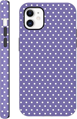 lioscre Polka Dot Phone Case for iPhone 11 Cute Trendy Pattern Case 6.1", Aesthe