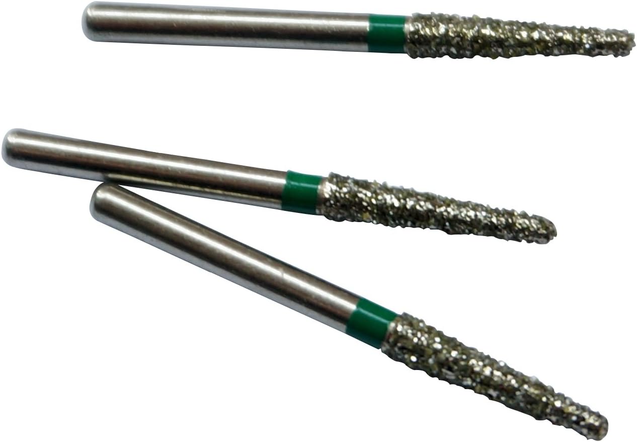 Multi Use Diamond Chamfer/Round End Taper Bur Course 10/pk TR/13C 198/018