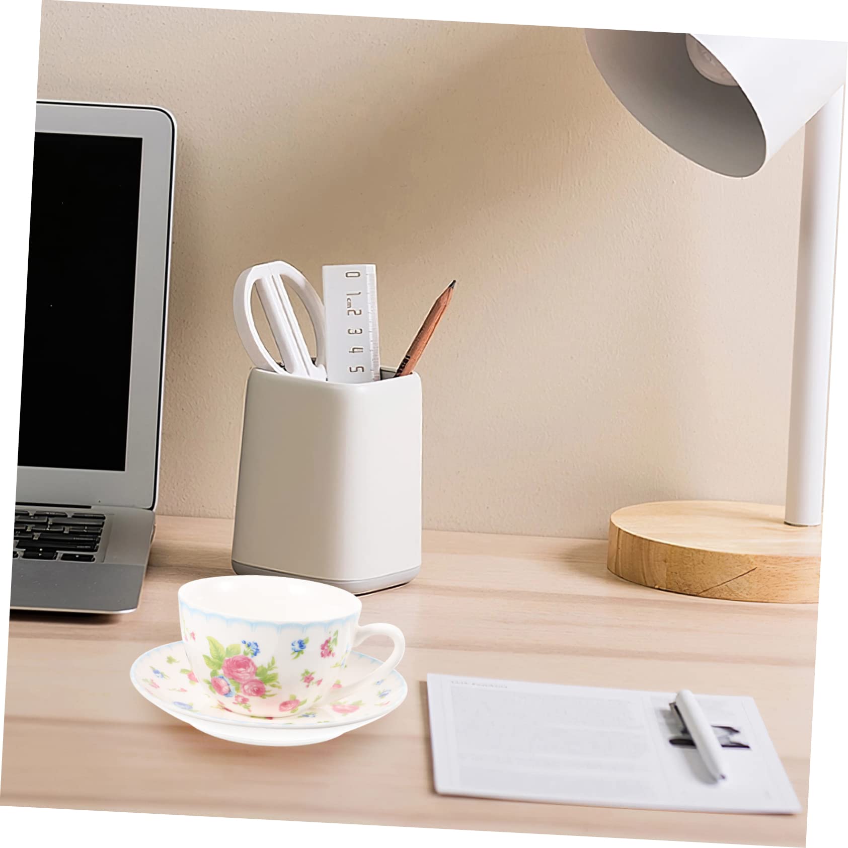 Ciieeo Set de Tasse à Café en Porcelaine Fine 150ml Soucoupe