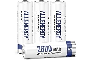 Double A rechargeable batteries