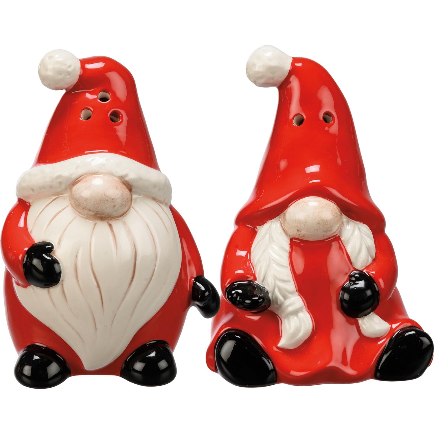 Juego de salero y pimentero - Santas