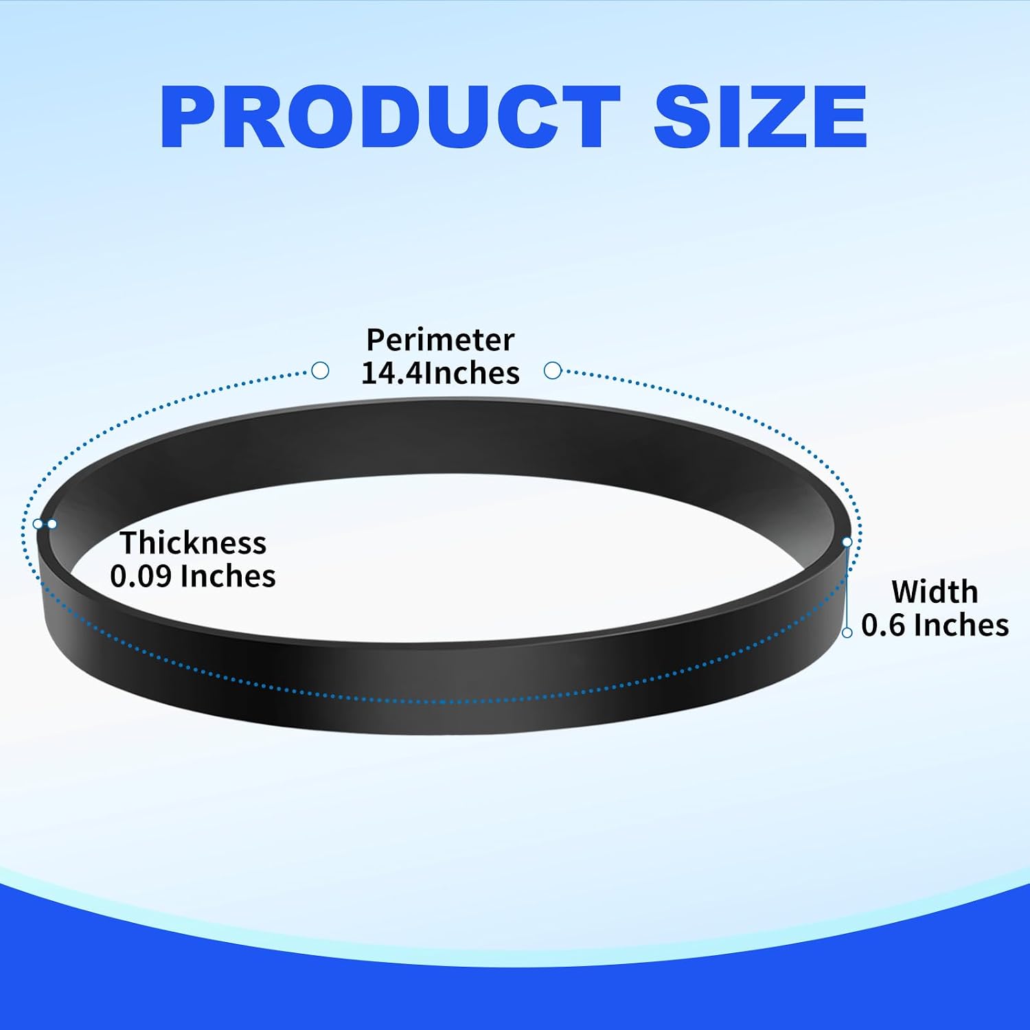 562932001 Vacuum Belt Compatible with Dirt Devil Style 5 (Royal)
