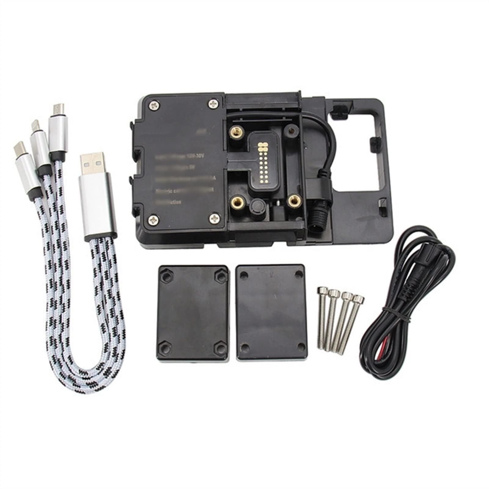 Fijación Smartphone Scooter Soporte de Navegación con USB para Moto Compatible Ducati para Scrambler 1100 para Sport 2017-2021