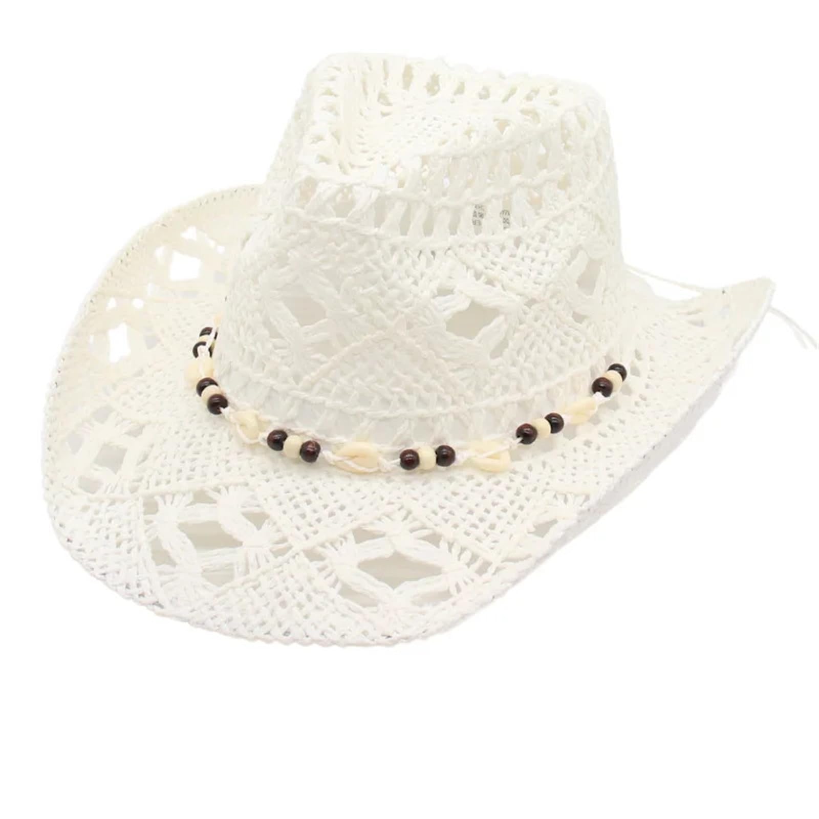Chapeau de soleil en paille contre la chaleur étouffante grâce au tressage ajouré