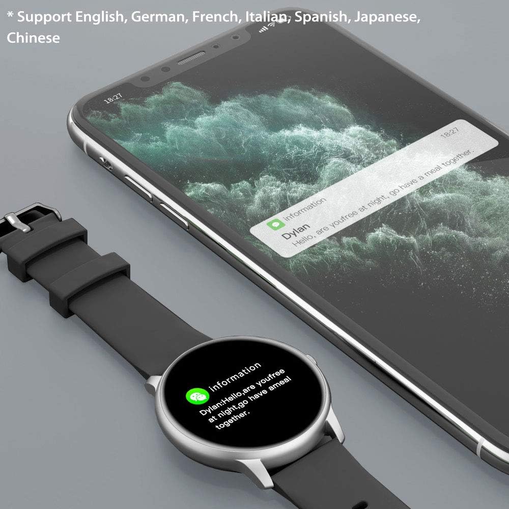 IMILab KW66 1.28 Inch TFT Smart Watch, IP68 touch screen impermeabile Monitoraggio del sonno Allenamento Fitness Tracker Pedometro con notifica dei messaggi, Personalizza quadrante dellorologio IMILab KW66 1.28 Inch TFT Smart Watch, IP68 touch screen impermeabile Monitoraggio del sonno Allenamento Fitness Tracker Pedometro con notifica dei messaggi, Personalizza quadrante dellorologio