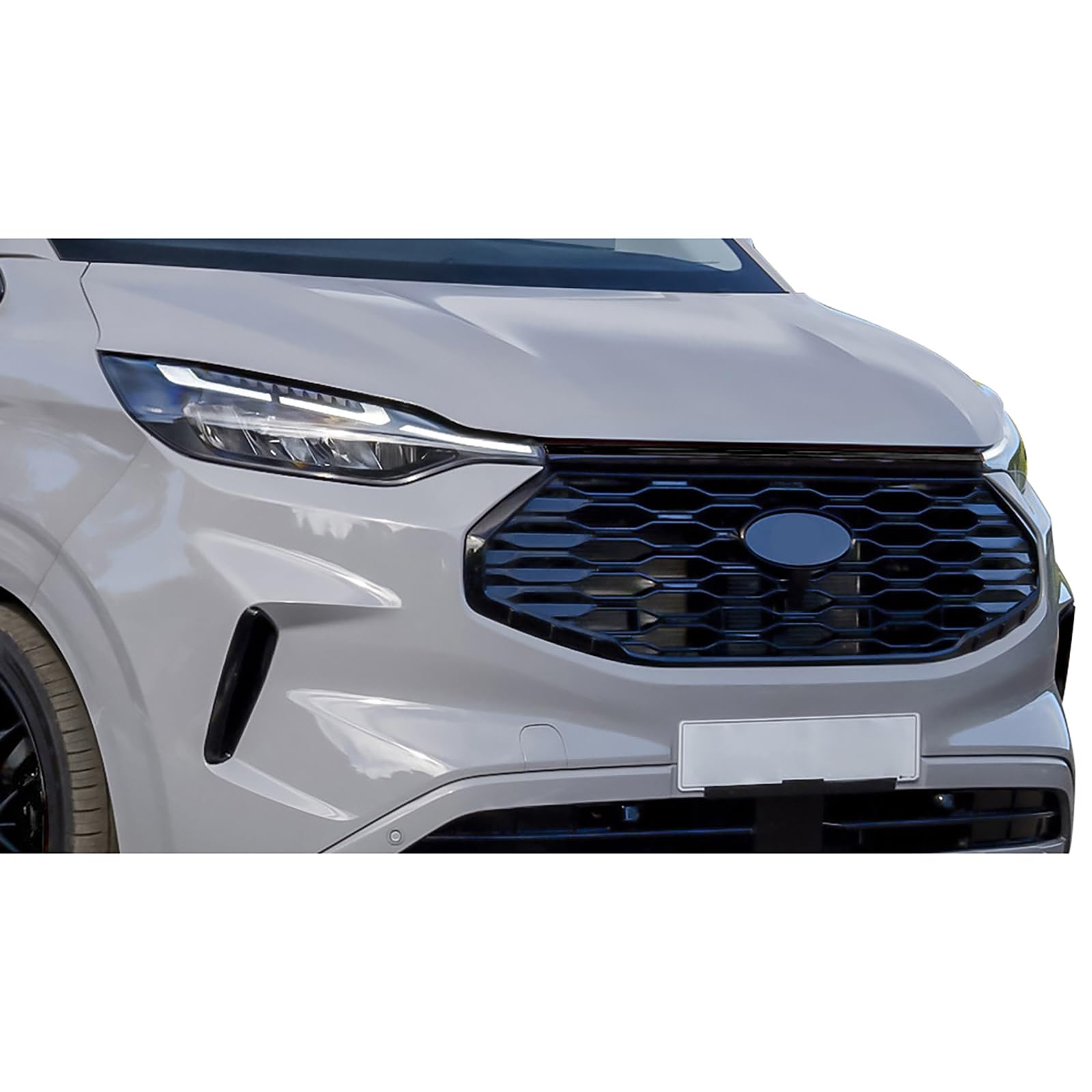 Sport Kühlergrill Schwarz Glanz passt für Ford Tourneo Transit Custom ab 2023
