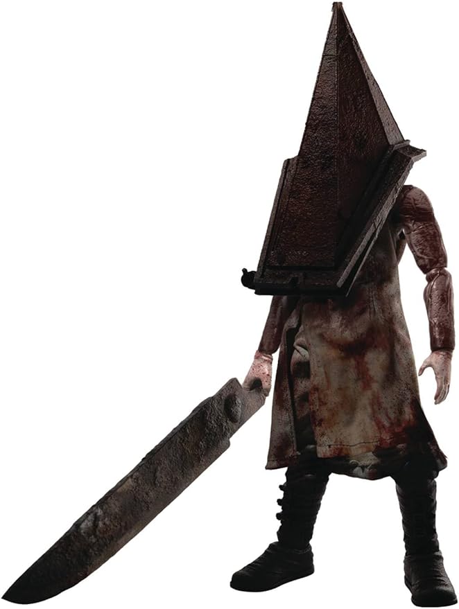 Regreso a Silent Hill: Akira Yamaoka compone música para la película de Christophe Gans y habla sobre ella 7 61KGEV2HNqL. AC SY879 Mezco Red Pyramid Thing Silent Hill 2 One:12 Collective Edition Figure
