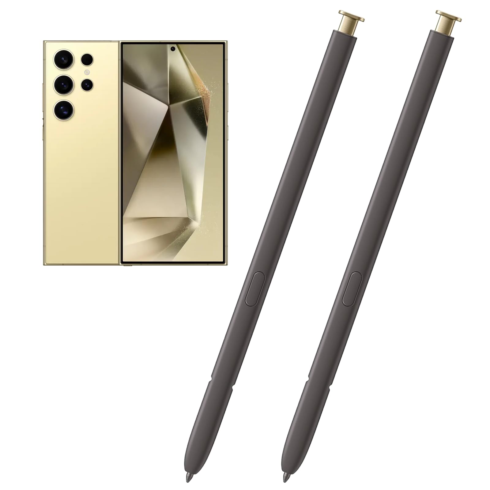 2 Pack Galaxy S24 Ultra S Pen Replacement Compatible with Samsung Galaxy S24 Ultra,S24 Stylus Pen for Galaxy S24 Ultra Touch S Pen,US Version,