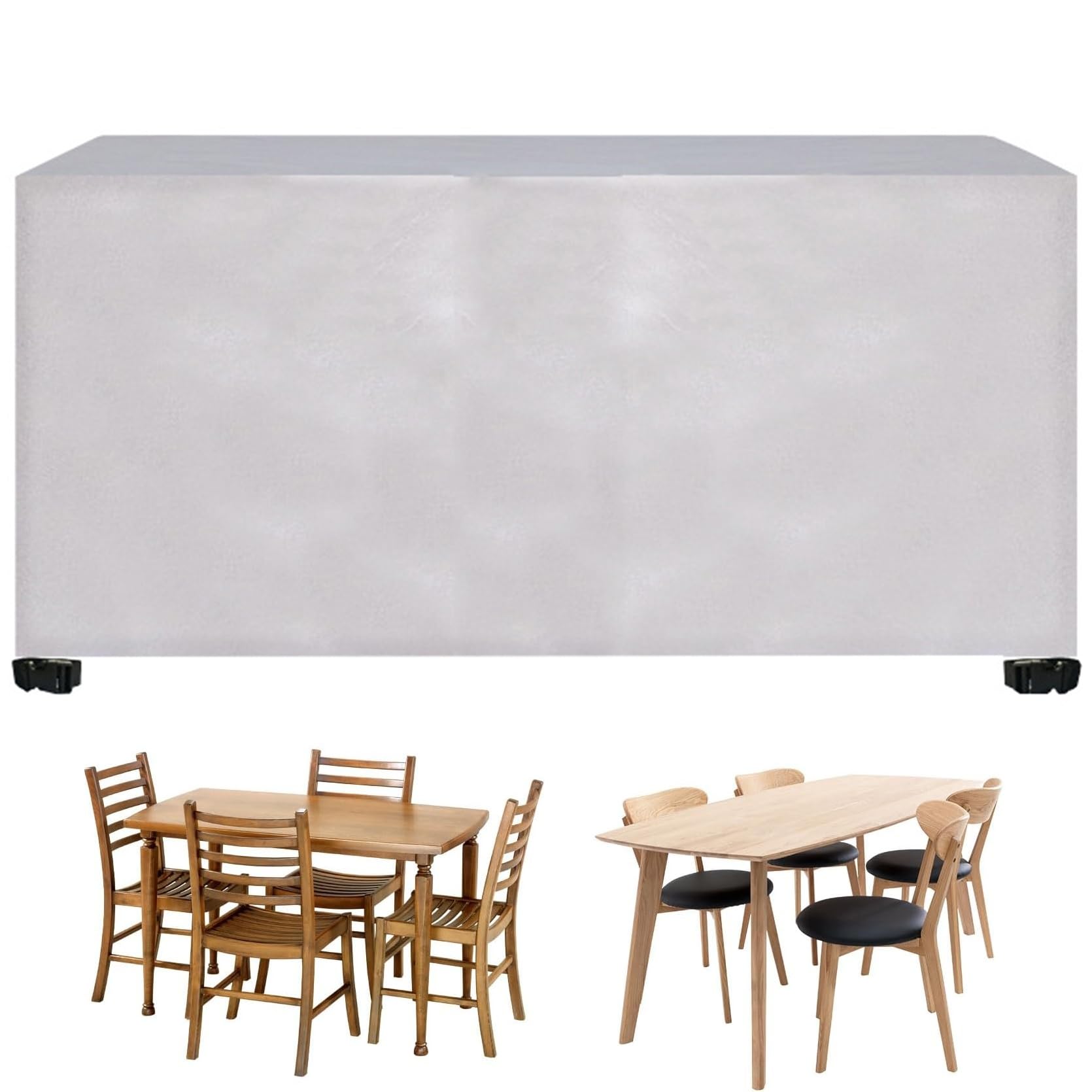 Bache salon de jardin 160x310 protège vos meubles des intempéries et UV