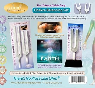 Ohm Therapeutics Chakra Balancing Set for Sound Therapy Practitioners