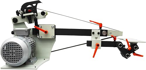 Miniatura 5 de TECHTONGDA Lijadora de banda de velocidad variable de 72 pulgadas con 3 muelas de molienda para cuchillos, herramientas de corte sin base, 220 V