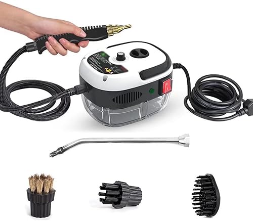 Limpiador de vapor de 2500 W para cocina, limpiador de vapor de alta presión para el hogar 3BAR para eliminar manchas de aceite, vaporizador de