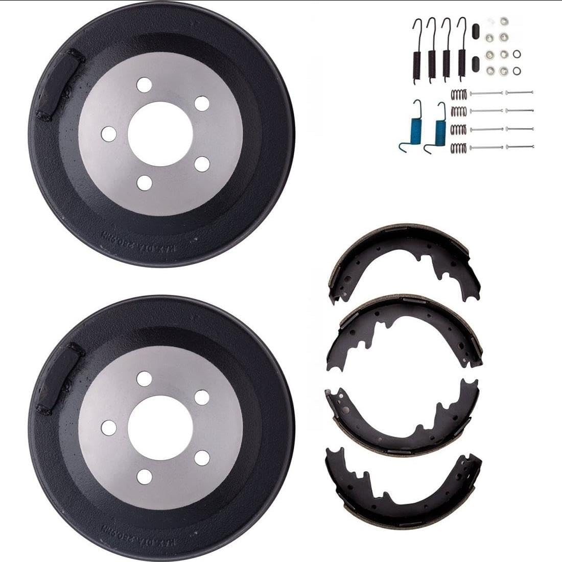 Drum Brake Hardware Kit Drum Brake Shoe for Plymouth Fury 1965 1966 3.7L 225cid L6 11" Drums;Front