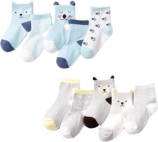 DEYOU Baby,Clothing,Baby Boys 0-24m,Socks & Tights,Socks DEYOU Baby Socks,10 Pairs/Set,Cartoon Printing Toddler Sock With Grips Baby Socks For Baby Girls Boys