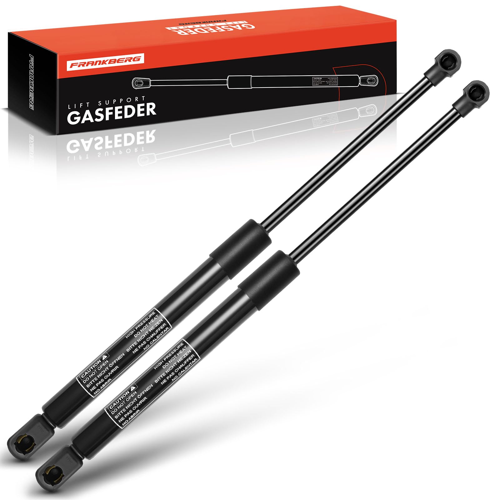 Frankberg 2x Gas Struts Rear Tailgate Compatible with 1 Series E81 All Engine Hatchback 2006-2012 1 Series E87 All Engine Hatchback 2003-2012 Replace# 51247060622