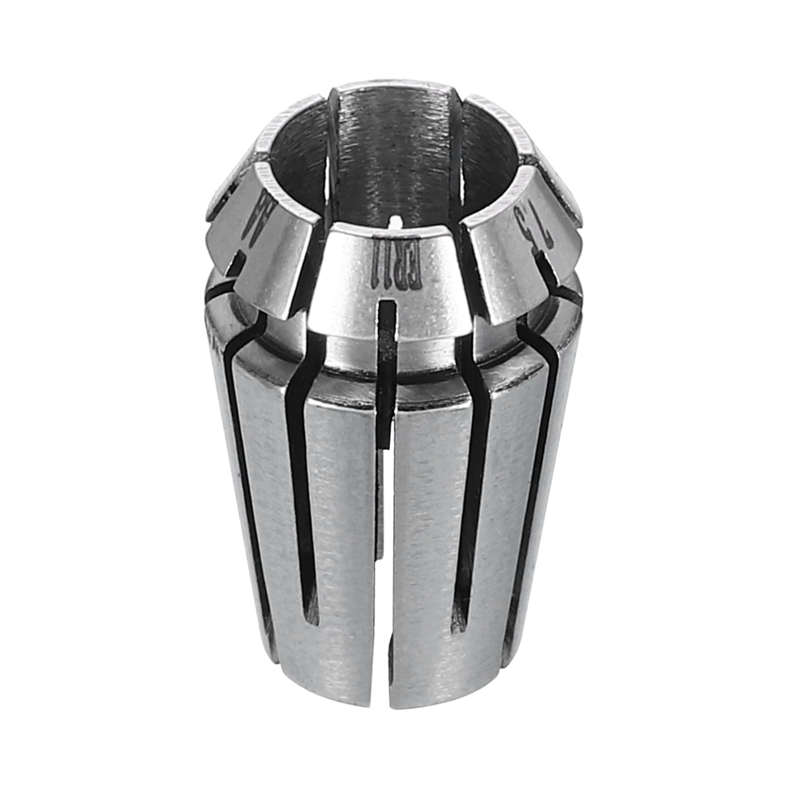 sourcing map Spring Collet Chuck ER11 7.5mm 65Mn Spring Steel Precision Router Collets for CNC Engraving Milling Lathe Tool