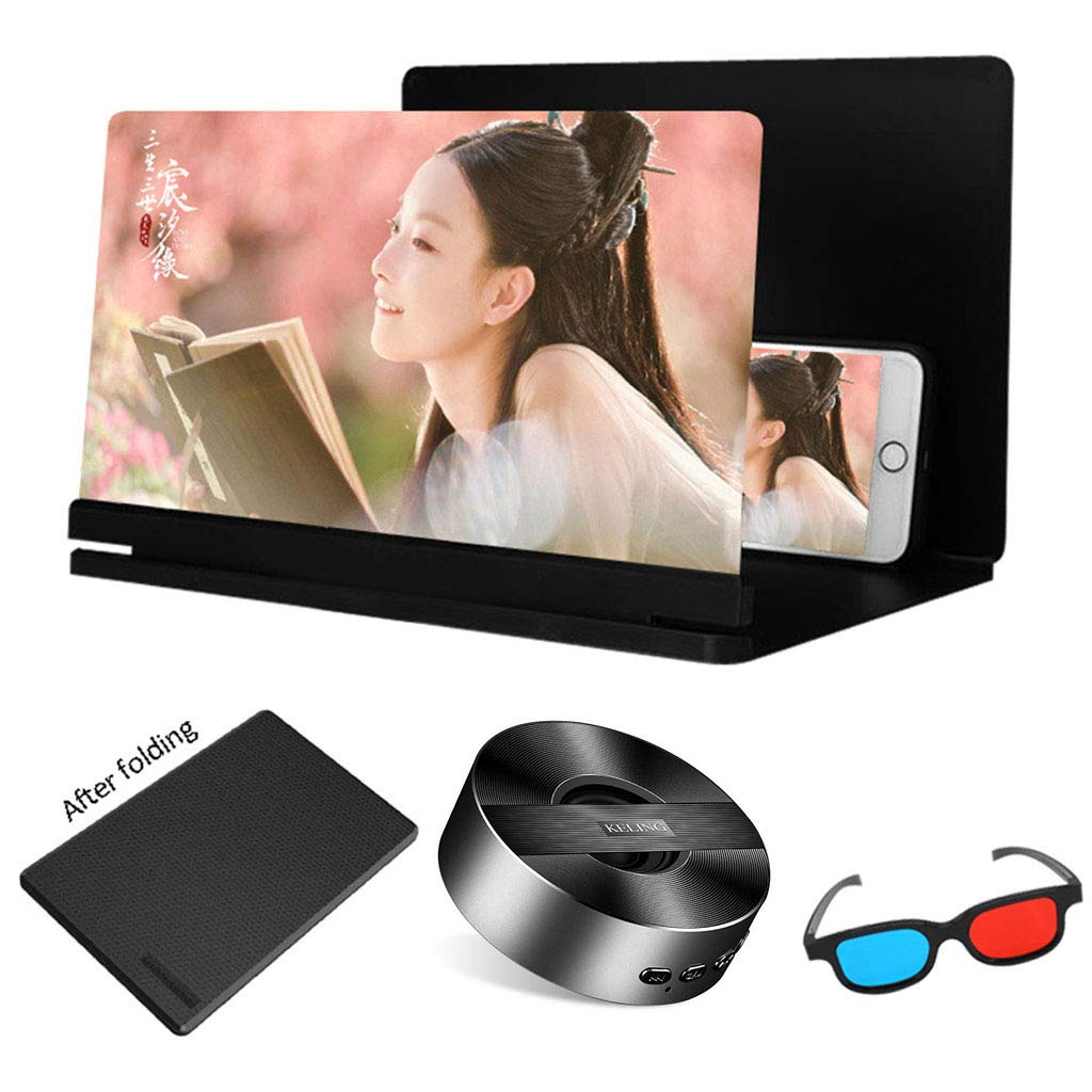 Lente D'Ingrandimento Per Telefono 10” Con Protezione Anti-Luce Blu – Ingranditore 3-4X Pieghevole, Supporto Ergonomico Per Lettura E Film