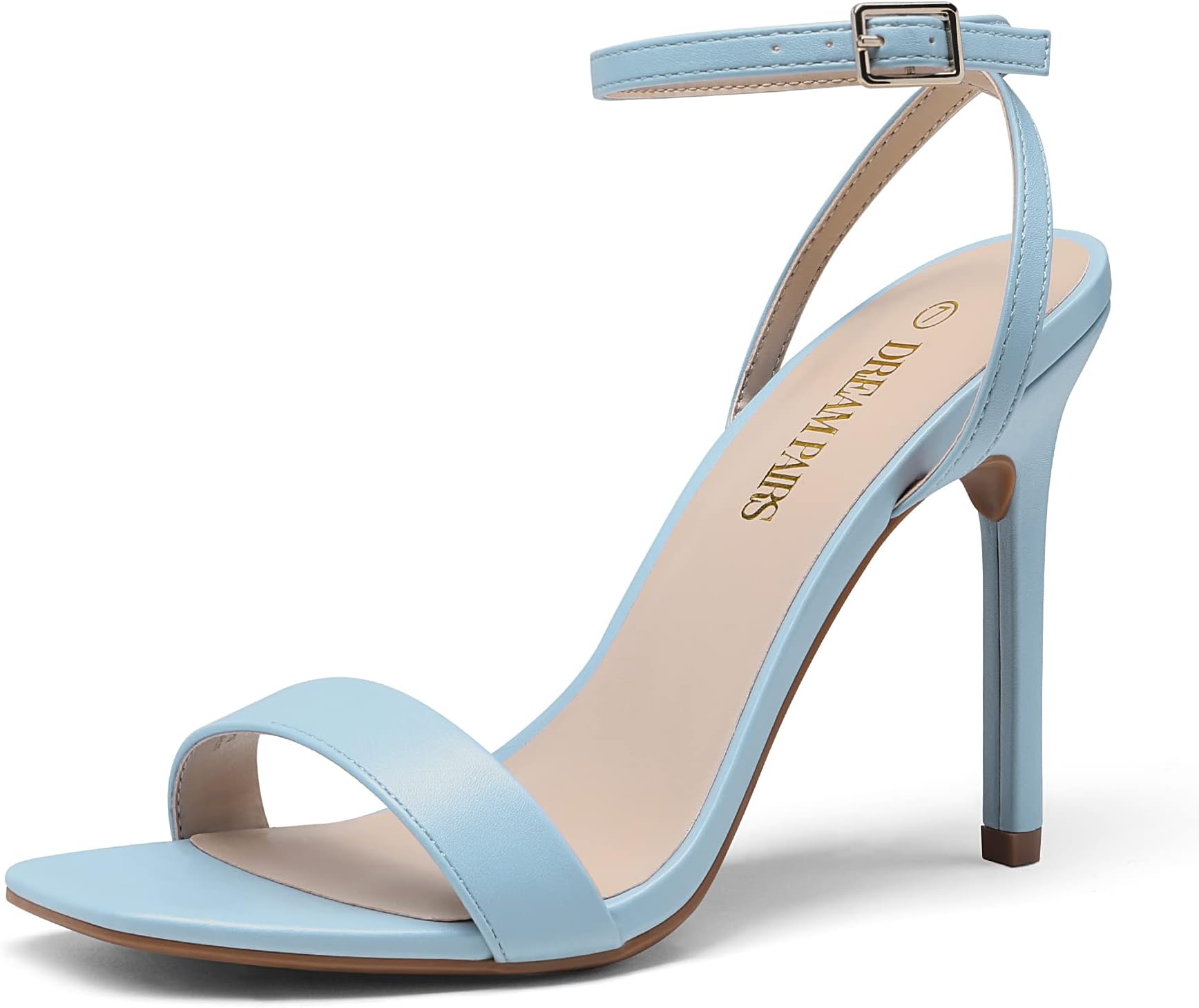 blue nike high heels