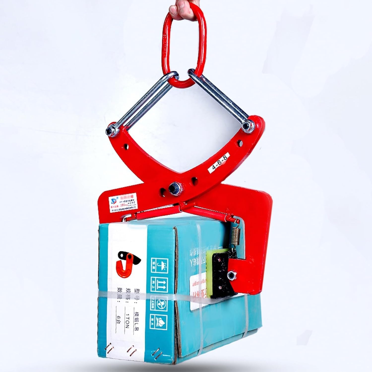 Lifting clamp Heavy-duty Vertical Stone Slab Adjustable Opening Industrial Clamp For Lifting And Transporting Granite/marble Slabs. Fixing device(Small)