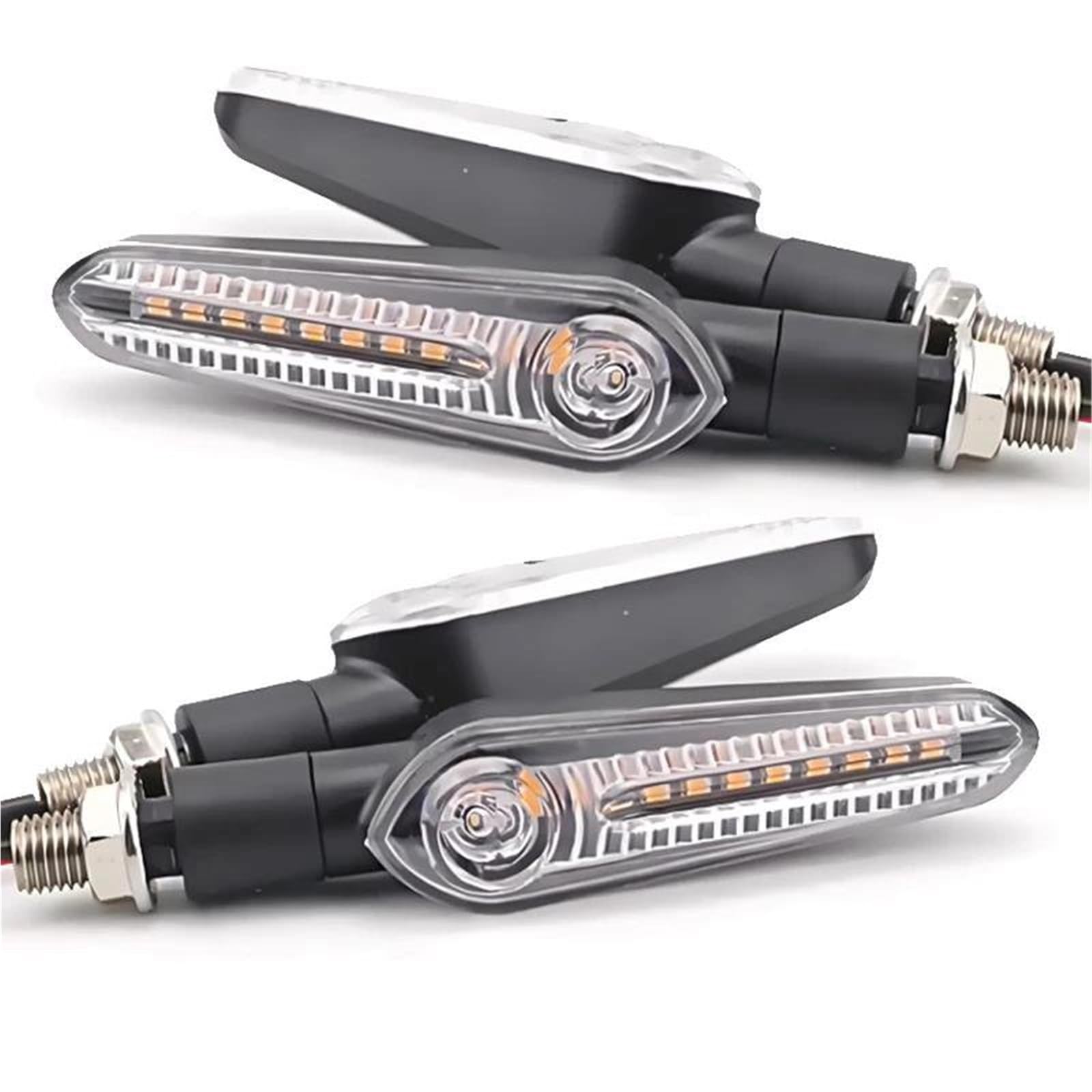 Indicatori Di Direzione Moto Per Yamaha MT07 MT09 MT10 MT03 Tenere 700 Tracer 9GT 900 Lampeggianti Indicatori Di Direzione E Luci Freno Luce lampeggiante indicatore(4 pezzi)